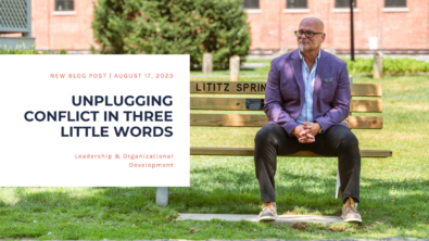 Unplugging Conflict in Three Little Words